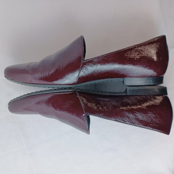 Paul Green Patent Leather Loafers, Brown,  Size 6.5 - Picture 8 of 8